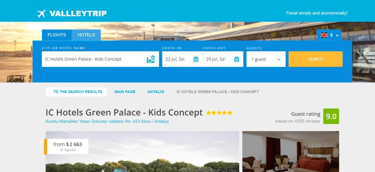 IC Hotels Green Palace Hotel in Antalya IC Hotels Green Palace Hotel in Antalya